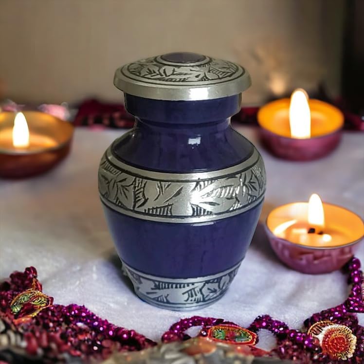 1 Piece Purple Small Keepsake Urn