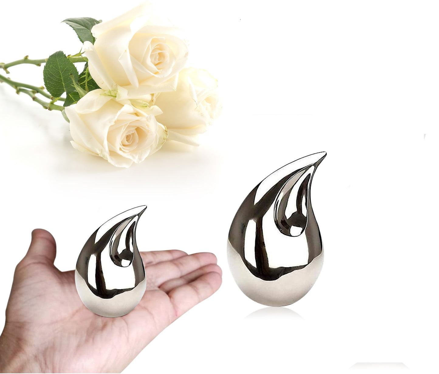 Teardrop Urn for Ashes Small Keepsake Size