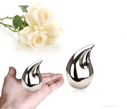 1 Pcs Small Teardrop Keepsake Urn for ashes 3" Inch Size