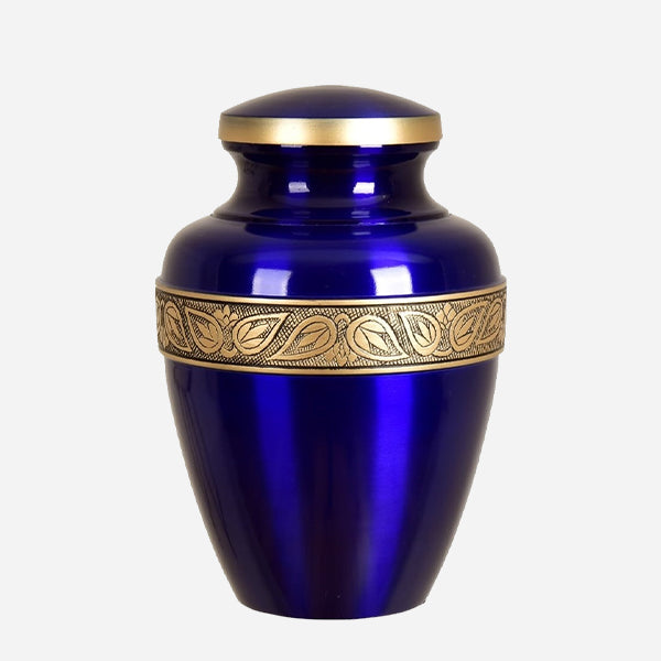 Royal Blue Cremation Urns for Ashes