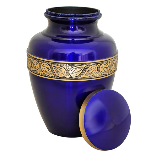 Royal Blue Cremation Urns for Ashes