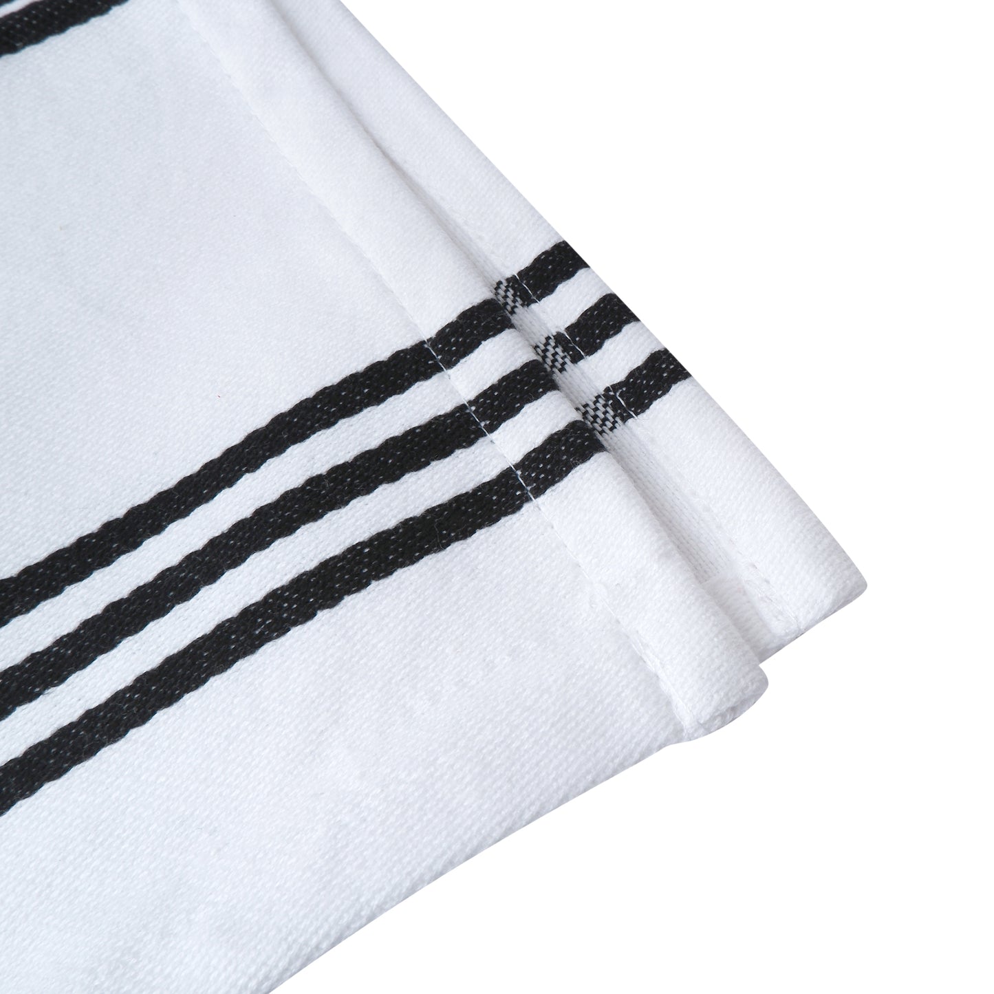 Set of 4 Striped 100% Cotton Dish Towels for Kitchen Tea Hand Towels 20x30 Inch Multi Color Options