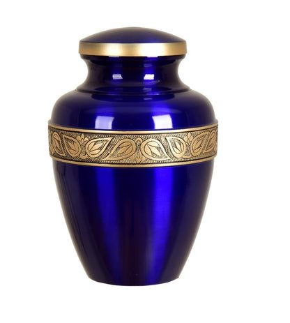 Royal Blue Cremation Urns for Ashes