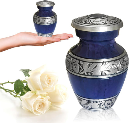 Purple Peace Cremation urns For Human Ashes | Both Large and Small Sizes Available