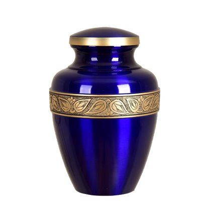 Royal Blue Cremation Urns for Ashes