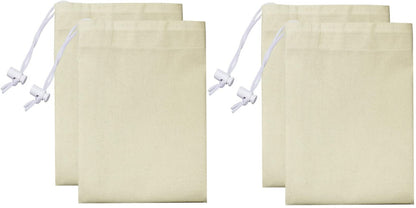 Pure Cotton Washable Laundry Bags Large Size 28" x 36" Inches Set Of 2 and 4 Piece Options