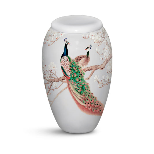 Peacock Bird Cremation Urn For Ashes Large Size 10" Inch