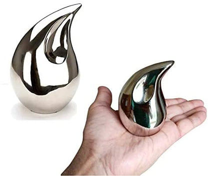 Set of 4 Teardrop Small Keepsake Urns For Human Ashes Family Favorite
